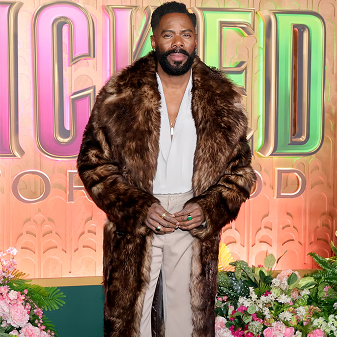 Colman Domingo Channels the Cowardly Lion in Wicked: For Good Premiere Fashion Look