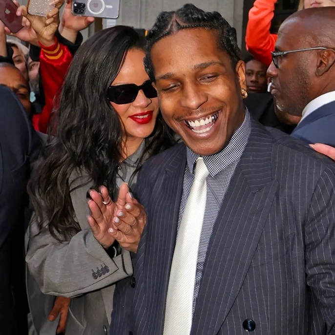 Rihanna and A$AP Rocky celebrate court victory with late-night dinner at exclusive club