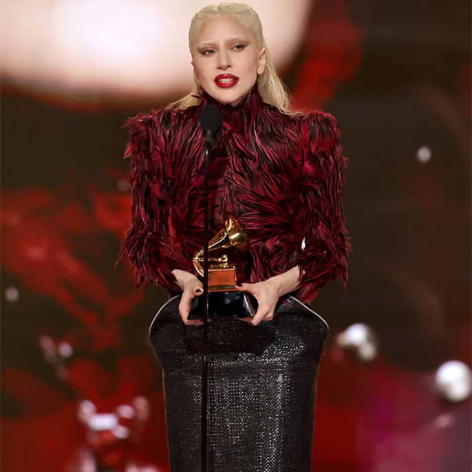 Lady Gaga Declares Her Love For Michael Polansky During Emotional Grammys Speech