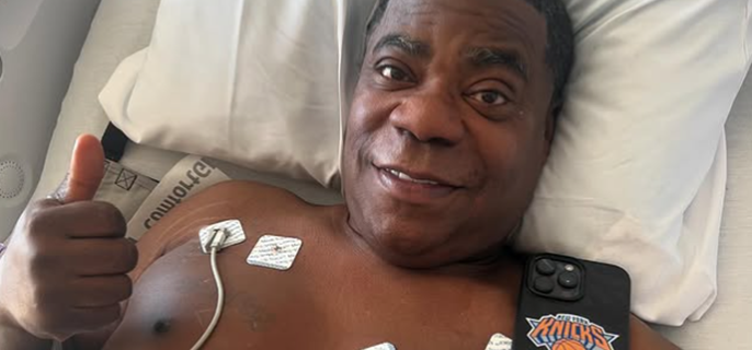 Tracy Morgan says he's Ok, had foodpoisoning after falling ill during NBA game 1