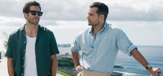 Jake Gyllenhaal, Henry Cavill and Eiza González Scheme to Steal Billions in Guy Ritchie's In the Grey Trailer 1