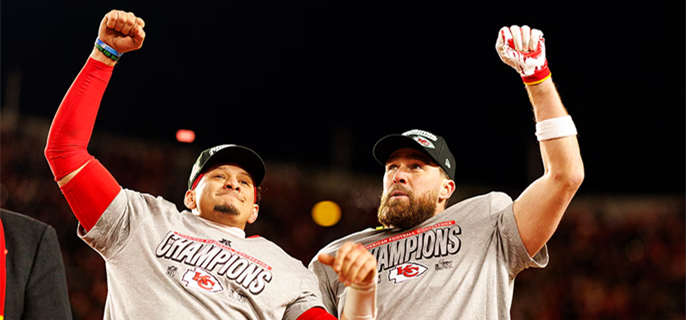 Patrick Mahomes Clarifies Celebratory Message Amid Travis Kelce Retirement Rumors 1