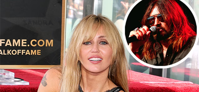 Miley Cyrus Shouts Out Dad Billy Ray Cyrus Amid His Absence at Walk of Fame Ceremony 1