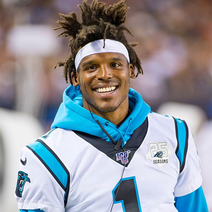 NFL's Cam Newton Welcomes Baby No. 9, His Second With Jasmin Brown