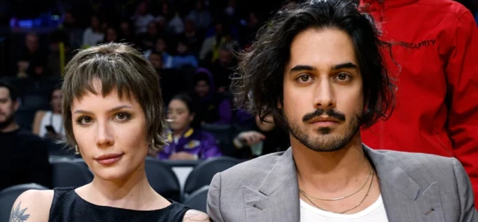 Halsey and beau Avan Jogia attend Venice film festival red carpet 1