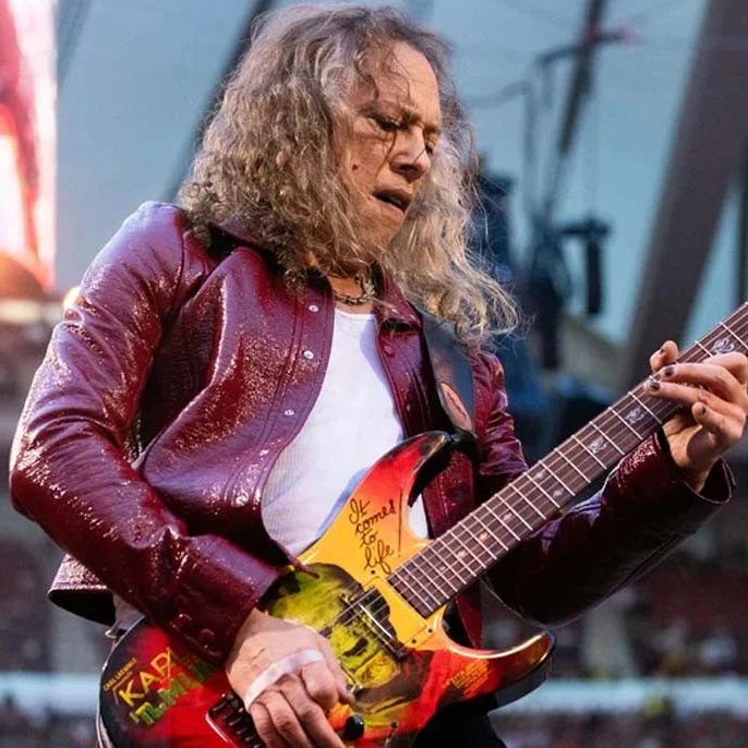 Icon Kirk Hammett’s guitar sold for mouth-watering amount