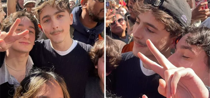 Timothée Chalamet Shocks Fans as He Appears at His Own Look-Alike Contest 1