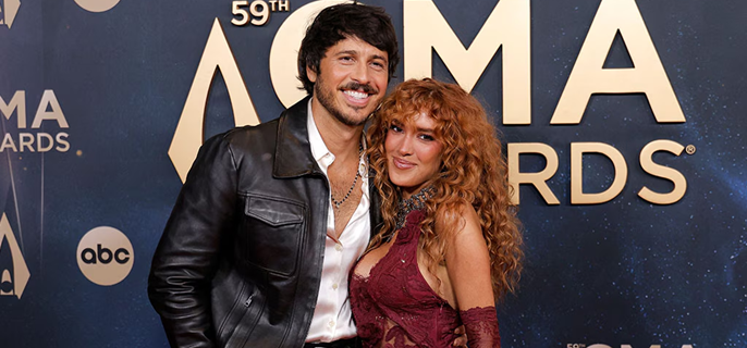 Morgan Evans Makes Red Carpet Debut With Laci Kaye Booth 3 Years After Kelsea Ballerini Divorce 1