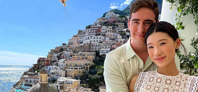 TikToker Becca Bloom Marries David Pownall in Lake Como Wedding 1