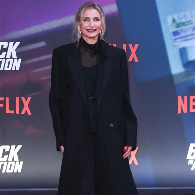 Cameron Diaz Makes First Red Carpet Appearance in 5 Years