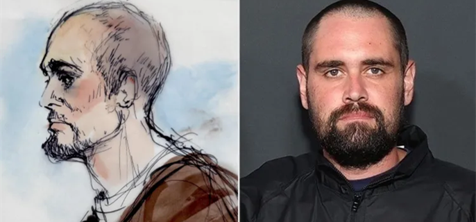 Nick Reiner, with a Newly Shaved Head, on Verge of Tears as He Appears for Arraignment Over Parents' Killings 1