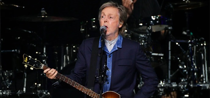 Paul McCartney Stands by Pride Flag, Debuts “Help!” at Santa Barbara Bowl ‘Got Back’ Tour Kickoff 1