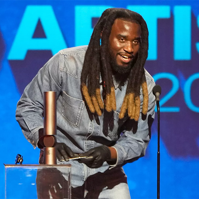 Shaboozey Thanks the ‘Amazing’ Beyoncé as He Wins the Best New Artist of 2024 Award