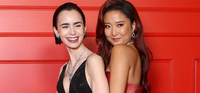 Lily Collins Reveals “Stunning” Role Emily in Paris Costar Ashley Park Played in Her Wedding 1
