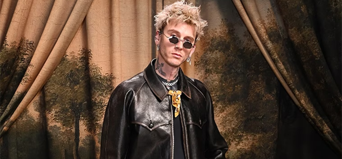 Machine Gun Kelly Reacts After Fan Falls Off Stage During Concert 1