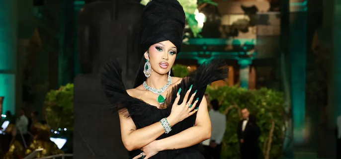 Cardi B Addresses Backlash for Referring to Met Gala Look Designer as “Asian” Instead of Using His Name 1