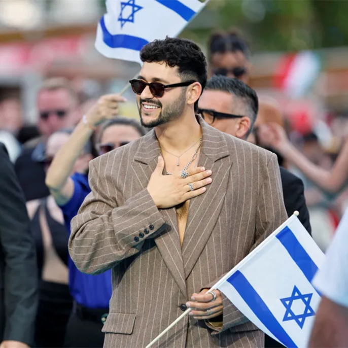 Israel's Eurovision entry 'shocked' by protests during semi-final show