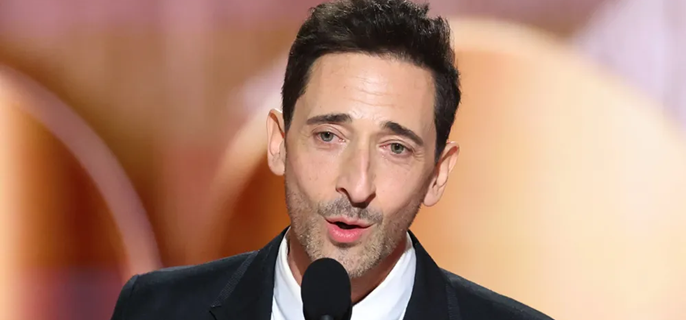 Adrien Brody’s Parents Get the Closeup as ‘Brutalist’ Star Wins Golden Globe 1