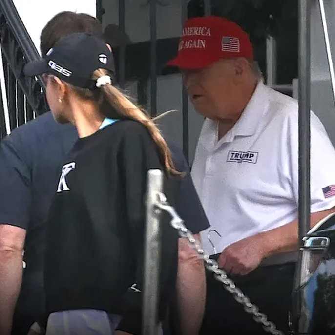 Donald Trump Spotted Heading to Golf Course Amid False Online Death Rumors