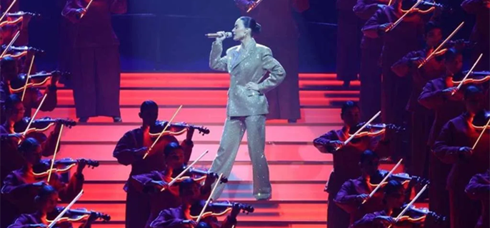 Katy Perry Dazzles in Giuseppe Di Morabito Suit for Joy Awards 1