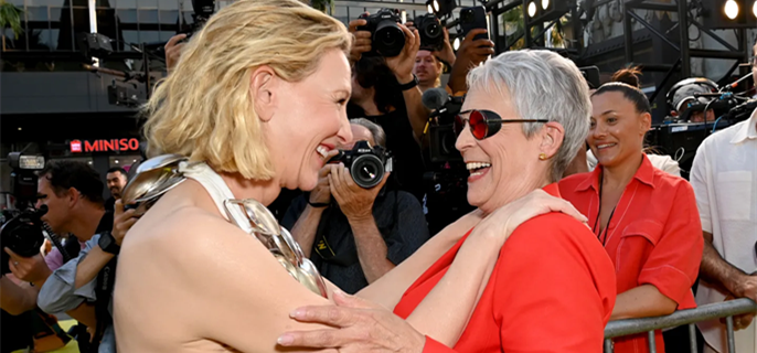 Jamie Lee Curtis on Newfound Friendship With ‘Borderlands’ Co-Star Cate Blanchett: “She’s a Beautiful Person” 1