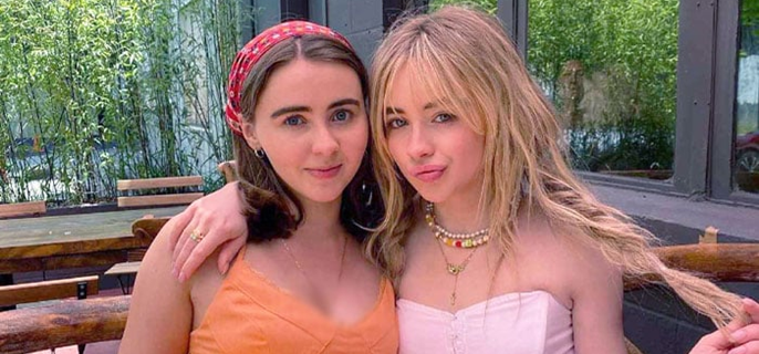 Sabrina Carpenter shows off siblings silliness with Sarah 1