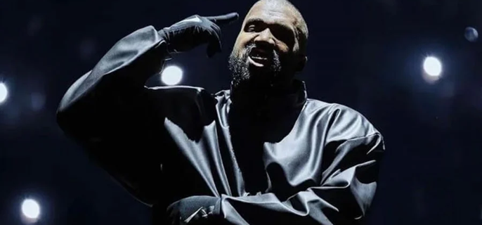 Kanye West hit with wild warnings by mystery man as video explodes on April Fool's Day 1