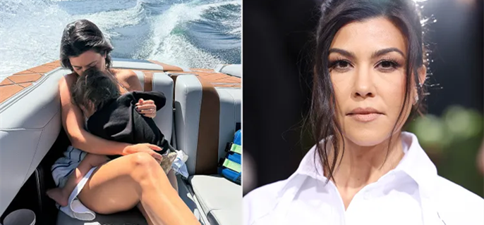 Kourtney Kardashian Responds to Backlash for Having Son, 21 Months, on a Boat Without a Life Vest: I 'Honestly Didn't Think' 1