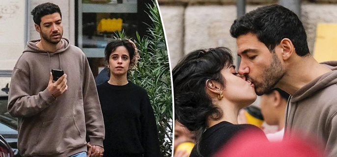 Camila Cabello passionately kisses billionaire boyfriend Henry Junior Chalhoub during romantic Rome trip 1