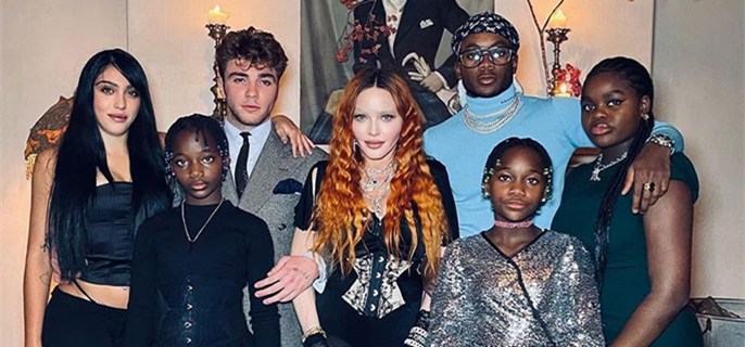 Inside Madonna’s 67th Birthday Celebration With Boyfriend Akeem Morris and Her 6 Kids 1