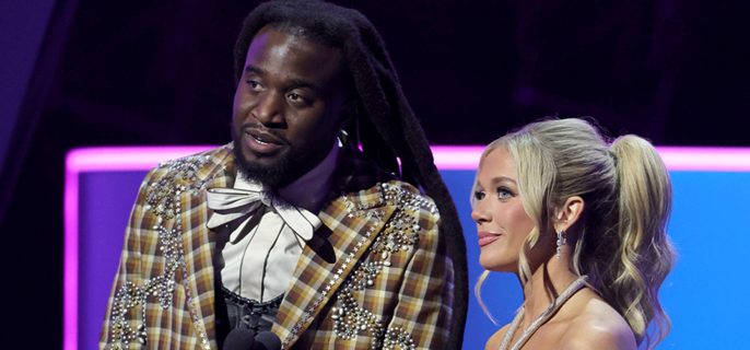 Shaboozey’s Reaction to Megan Moroney Saying the Carter Family Invented Country Music at AMAs Goes Viral 1