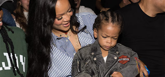Rihanna and A$AP Rocky’s Son Riot Makes First Official Public Appearance at Paris Fashion Week 1