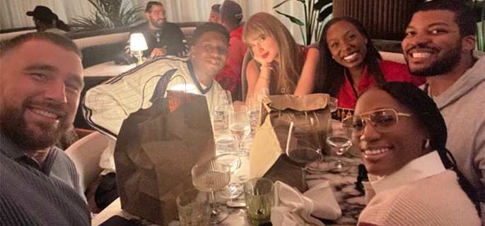 How Taylor Swift and Travis Kelce Celebrated Chiefs' Win Against the Raiders 1