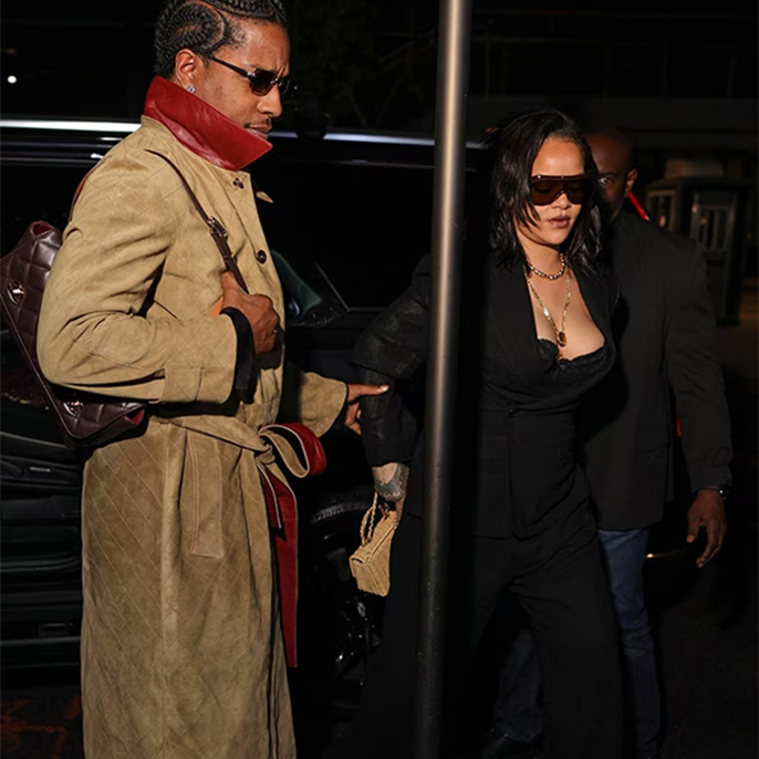 Rihanna and A$AP Rocky Celebrate Mother's Day With Stylish NYC Date Night 