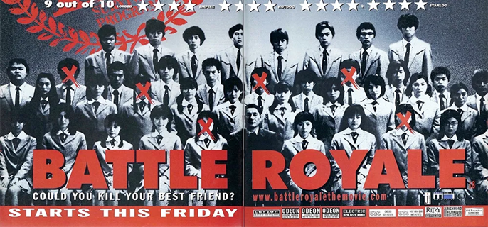 New Trailer for Japanese Cult Classic 'Battle Royale' 25th Anniversary 1