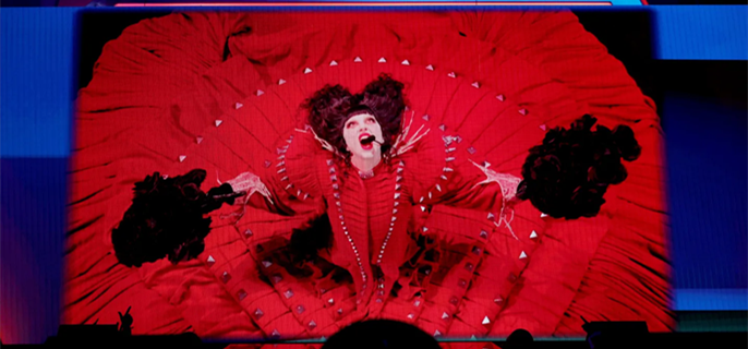 Lady Gaga Brings “The Dead Dance” to MTV VMAs From Madison Square Garden Concert 1