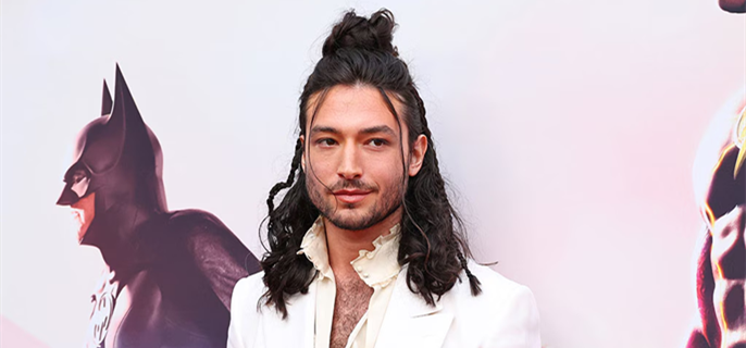 Ezra Miller Makes Surprise Red Carpet Return at Cannes 2 Years After Controversies 1