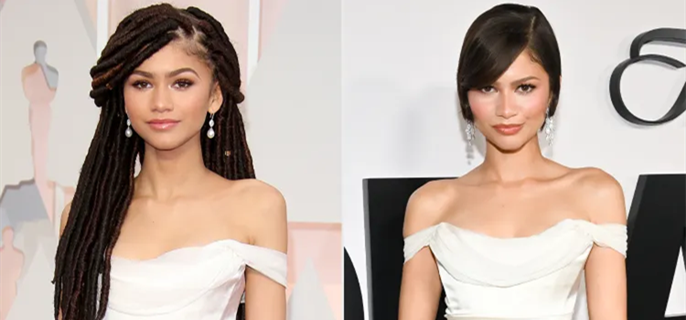 Zendaya Rewears Her 2015 Oscars Dress to The Drama Premiere with Engagement Ring and What Looks Like a Wedding Band 1