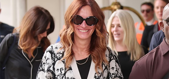 Julia Roberts Makes Rare Public Outing—With Surprising Fashion Statement 1