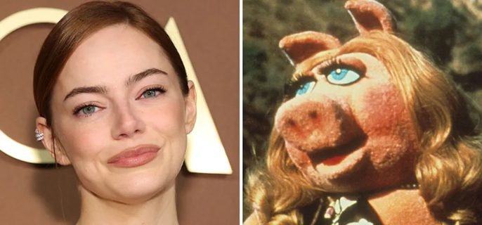 Emma Stone Won’t Be Playing Miss Piggy in Movie She’s Developing With Jennifer Lawrence and Cole Escola: ‘Are You Out of Your Mind? Miss Piggy Is Playing Miss Piggy’ 1