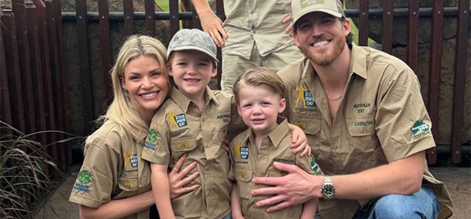 Robert Irwin Reunites With Witney Carson, Her Kids at Australia Zoo After DWTS Win 1