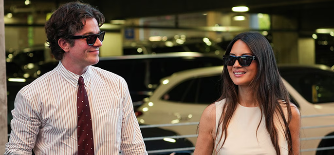 John Mulaney and Olivia Munn Ace His 43rd Birthday Celebrations at the US Open 1