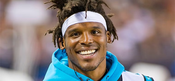 NFL's Cam Newton Welcomes Baby No. 9, His Second With Jasmin Brown 1
