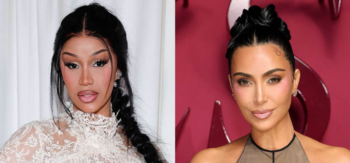 Cardi B calls Kim Kardashian 'Queen' after she features her song 1