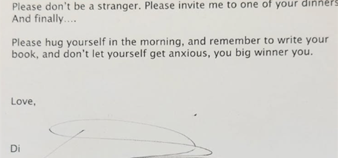 Lauren Graham Reveals Letter From Diane Keaton Written Before Her Death 1