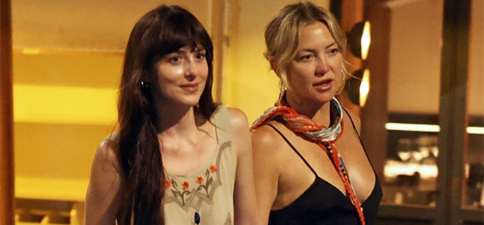 Dakota Johnson Enjoys Girls Trip With Kate Hudson After Chris Martin Breakup 1