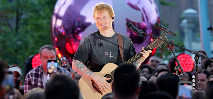 Ed Sheeran Reveals He Turned Down Offer to Perform the “First Gig in Space” 1