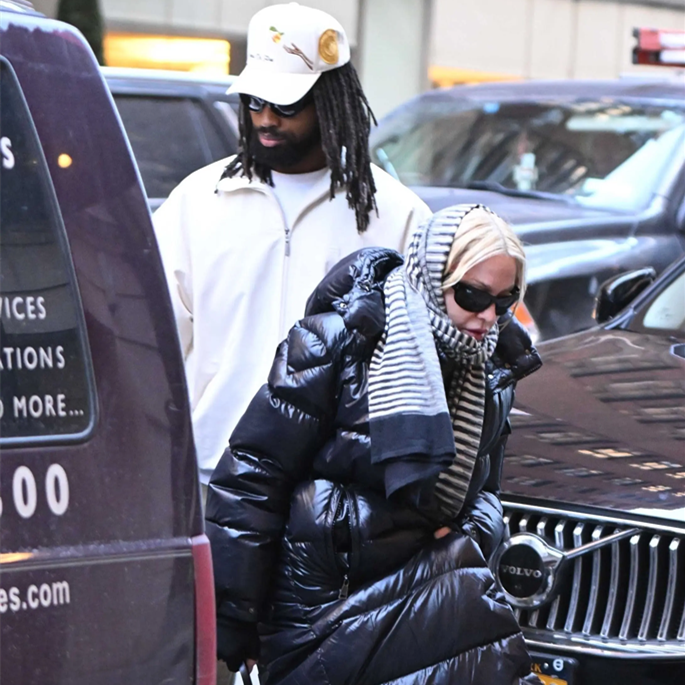 Madonna, 66, bundles up with boyfriend Akeem Morris, 28, in NYC