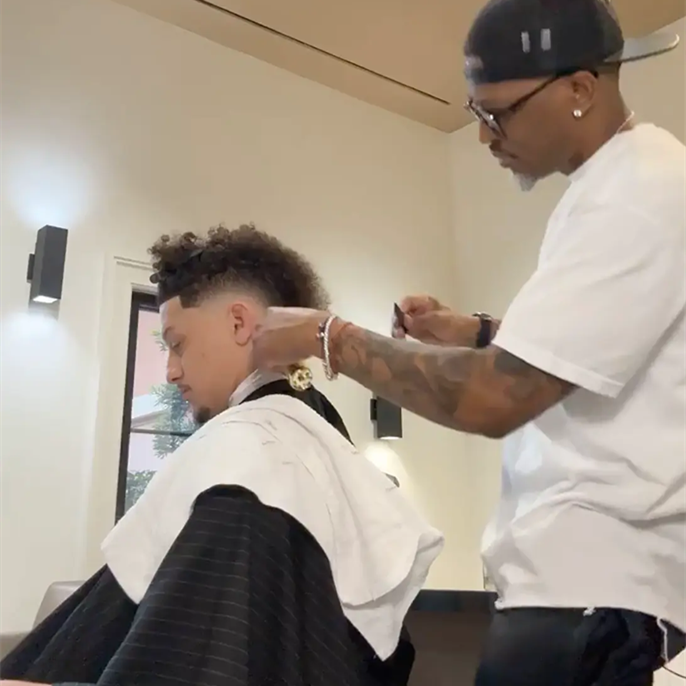 Patrick Mahomes wanted to cut all of his hair off after Super Bowl loss