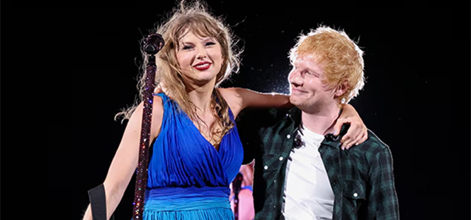 The Surprising Way Ed Sheeran Found Out About Taylor Swift, Travis Kelce Engagement 1